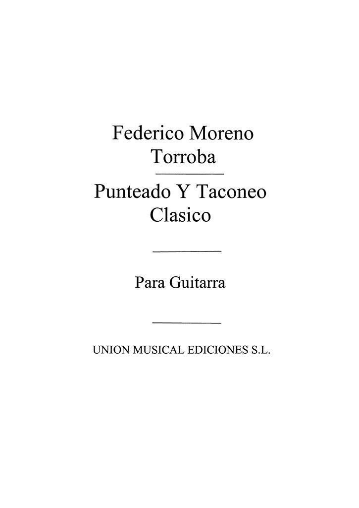 Punteado Y Taconeo Clasico